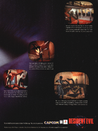 Resident Evil poster - GamePro April 1996 - page 27