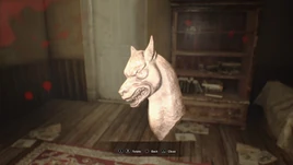RESIDENT EVIL 7 biohazard Red Dog's Head examine