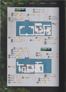 Campus 2F and 3F map.