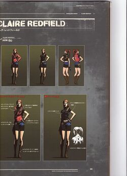 Code Veronica Graphic Vector Images Claire Redfield Cosplay 