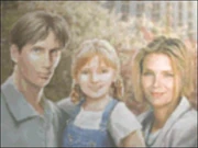 La famille Birkin avec de gauche à droite, William, Sherry et Annette.