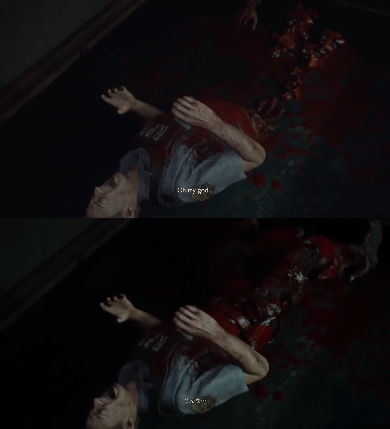 Ashley Death Scene  Resident Evil 4 Remake All Deaths Animation