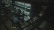 Inside Shop seen in Leon's scenario in the Resident Evil 2 remake version.