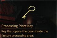 Processing Plant Key description