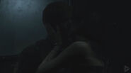 RE2make Leon & Ada kiss