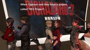 The older casts in Resident Evil 2