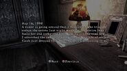 RE5 PS4 - ENG Keeper's Diary (5)