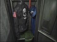 The locker's contents for Leon