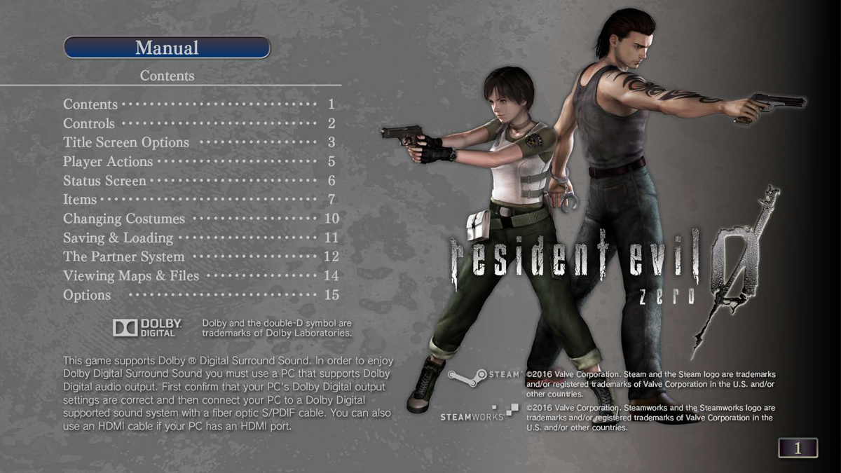 RESIDENT EVIL RE:VERSE Official Web Manual