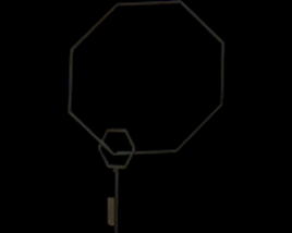 Padlock-key