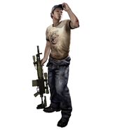 Official render of Ellis for Resident Evil 6.