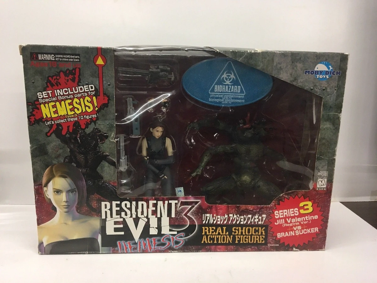 Figurine Moby Dick – Jill Valentine Regina Ver. VS Brain Sucker – Resident Evil 3