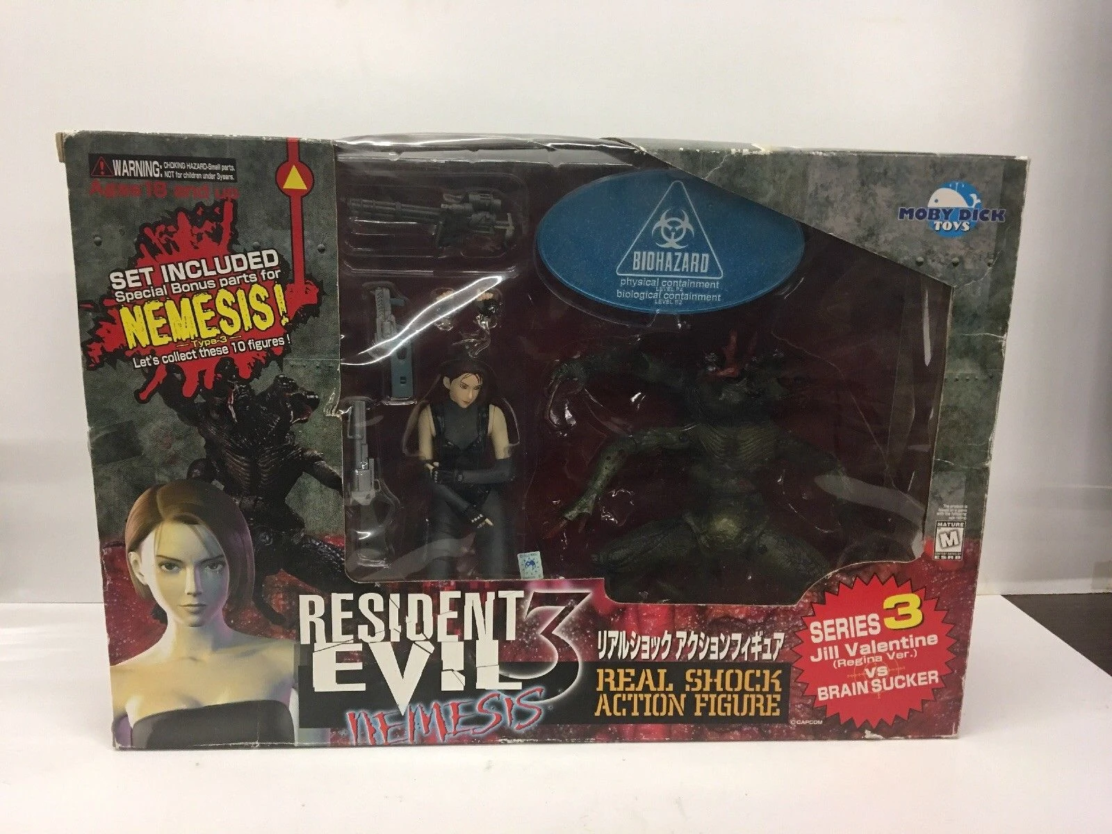 Jill Valentine (Regina Ver.) & Brain Sucker | Resident Evil Wiki