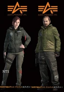 Trajes Alpha Industries (Exc. Japón)