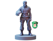 Brad's miniature in Resident Evil: The Board Game.