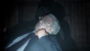 Victor suffocating an Wrenwood hotel employee.