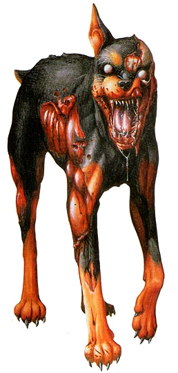 ゲームキャラクター RESIDENT EVIL CHRIS REDFIELD CERBERUS Chris Redfield and Cerberus Interaction in Resident Evil Games