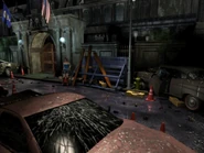 Рядом с полицейским участком