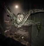 Resident evil 7 mycomorphe quadrupede 4 legged molded