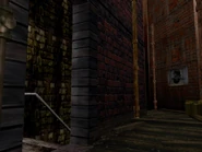 The angle when Brad runs out