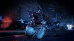 perro zombi residente malvado