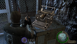 Máquina de escribir, Resident Evil Wiki