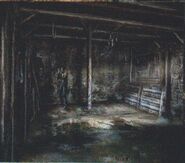 Resident Evil 4 concept art - Valley 2