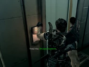 Used the Bridge Keycard.