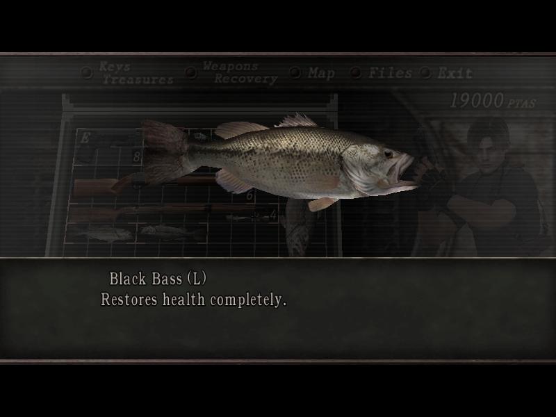 resident evil 4 wiki black bass