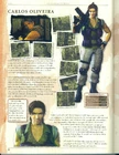 Page de présentation dans le Resident Evil Archives.