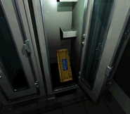 Weapons locker opened