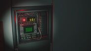"OSS" with the signal modulator, power being restored.