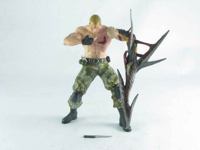 NECA Resident Evil 4 Jack Krauser Action Figure 2006 See Pictures