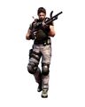 Chris in Resident Evil The Mercenaries 3D