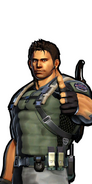 Chris Redfield Victory Pose