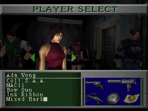 HELP!! Ada Wong Default Red Dress for Assignment Ada mode