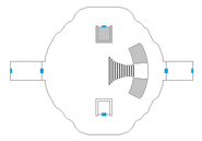 1F map