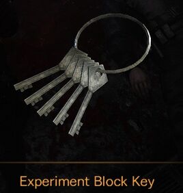 Experiment Block Key