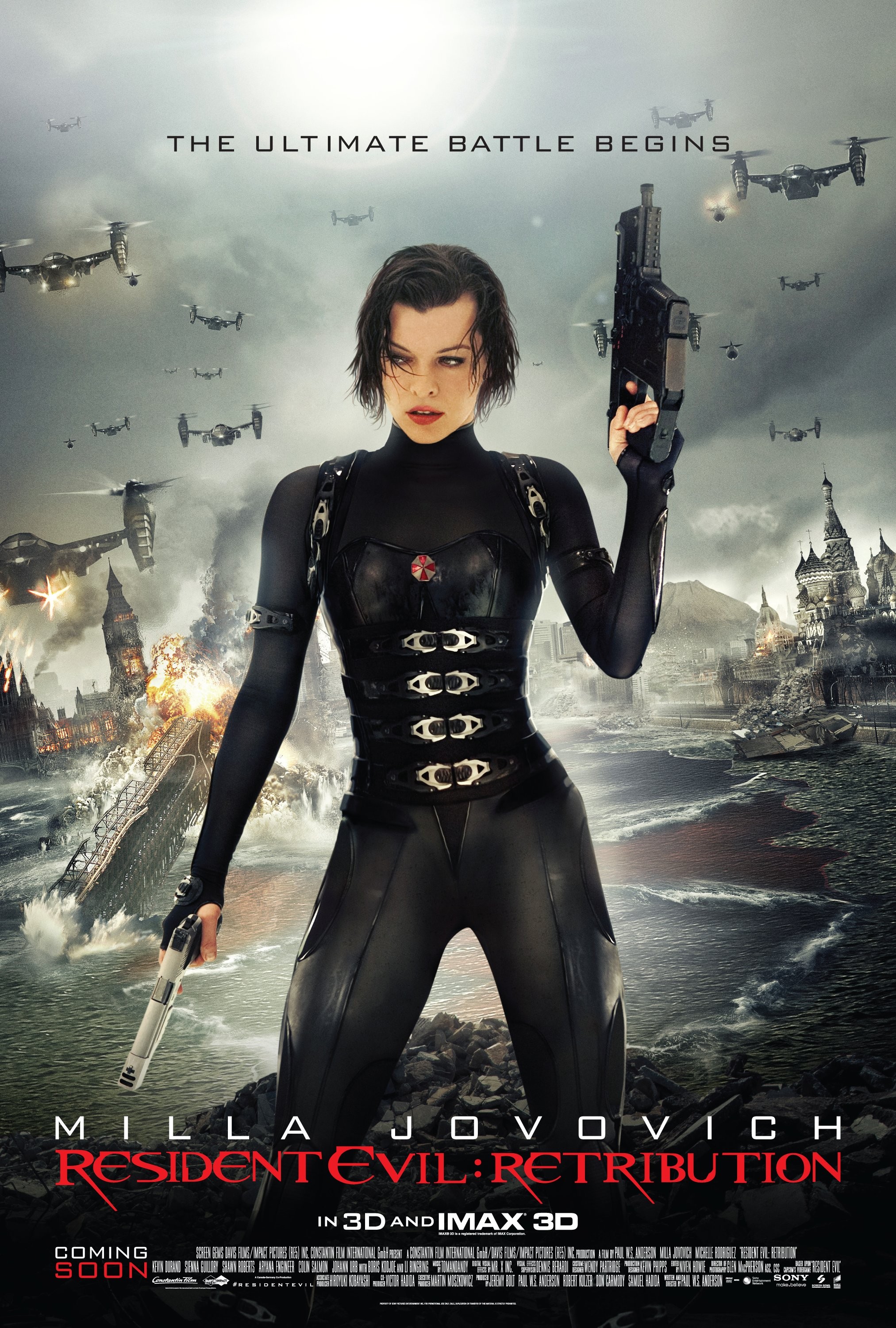 Veja o primeiro trailer do filme Resident Evil: Retribution