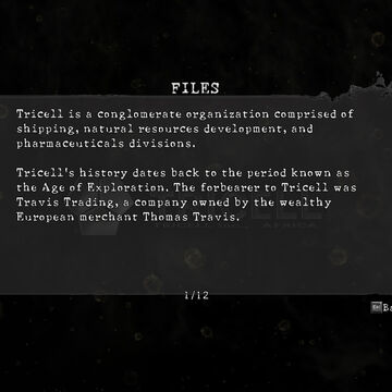 Tricell Resident Evil Wiki Fandom Tricell Resident Evil Wiki Fandom