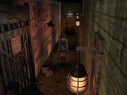 Corridor that leads to the Barricade Alley.