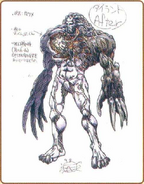 Super Tyrant concept art (RE2)