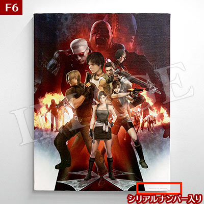 BIOHAZARD 20th Anniversary Canvas Art BIOHAZARD 20th Anniversary