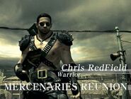 Chris Warrior Costume in Mercenaries Reunion