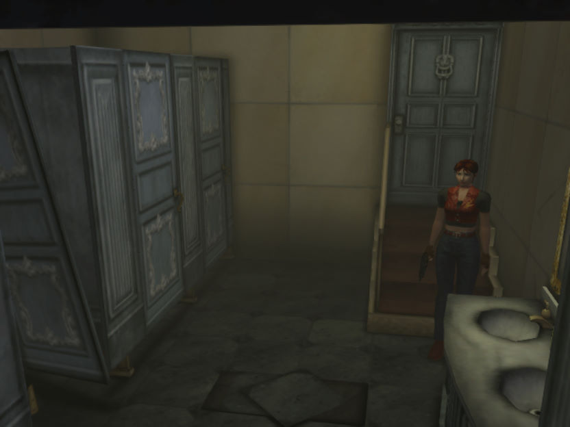 Restroom image - Resident Evil - CODE: Veronica X HD Project mod