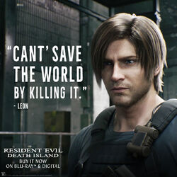 Resident Evil: Death Island trailer shows Leon and Jill working together  for the first time