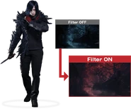 Traje de Leon y filtro: "Villano"