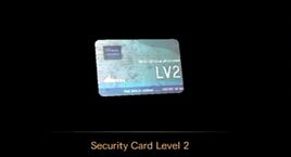 Security card level 2