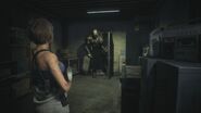 RE3make Nemesis invades Safe Room