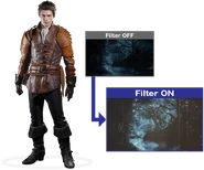 Traje de Leon y filtro: "Héroe"